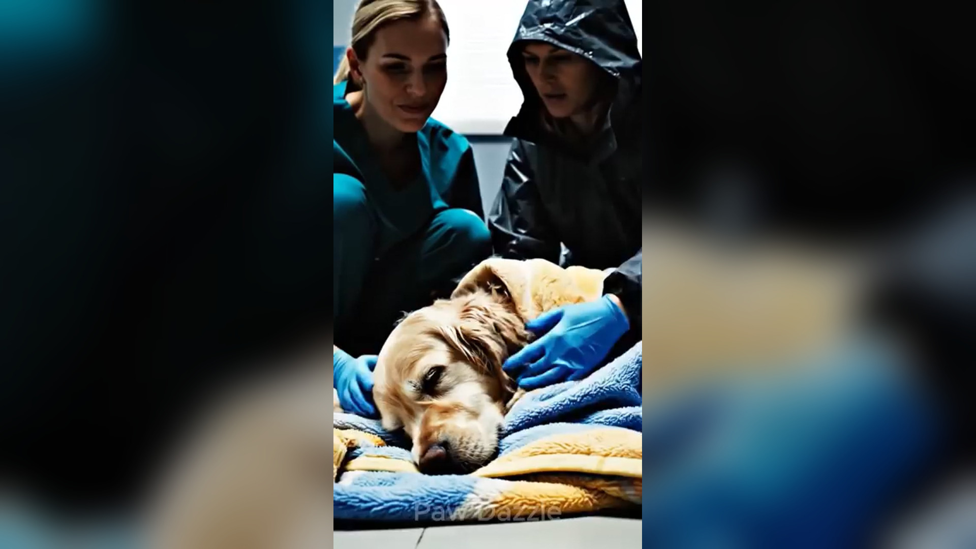 D0806072_1.1K views reactions Injured Golden Retriever Rescue #dog #goldenretriever #rescue #viralreels Paw Dazzle_part 2
